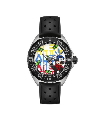 TAG Heuer Formula 1 Quartz 41 Stainless Steel / Alec Monopoly / Rubber